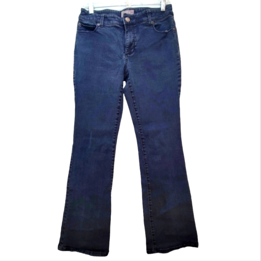 CHICO'S | So Slimming, Black Flare Jeans, Sz. 0.5/8